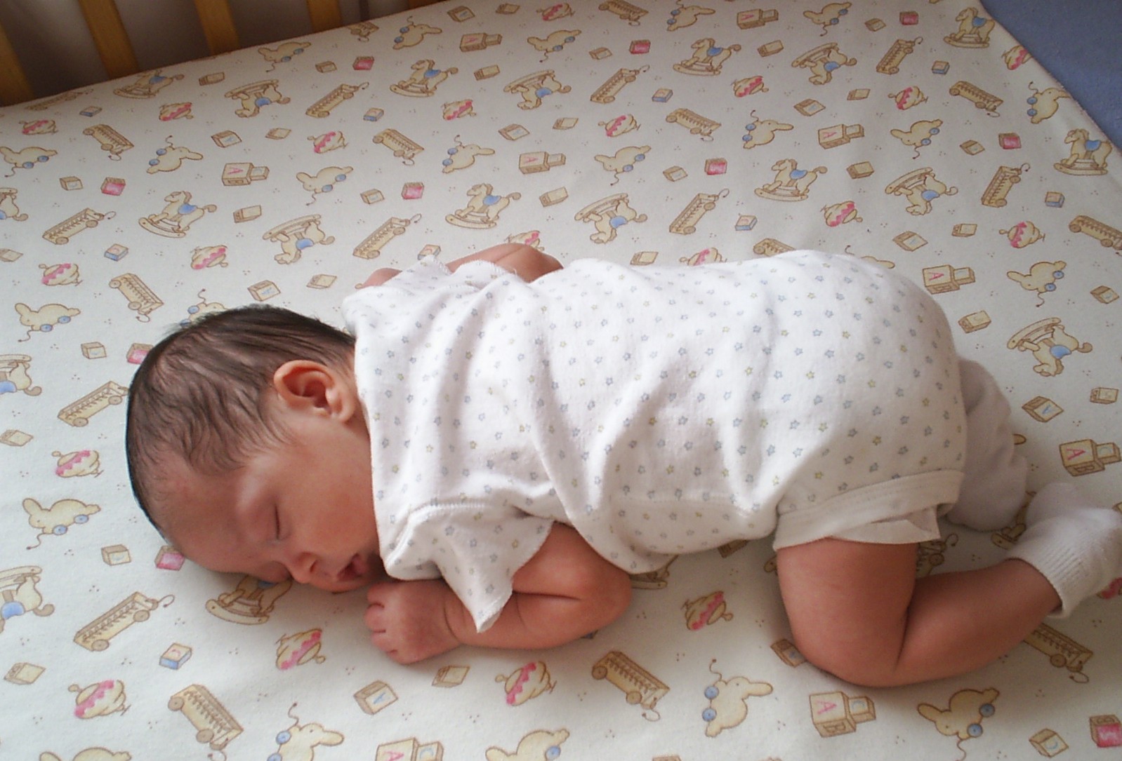 On my tummy, the best way I sleep.